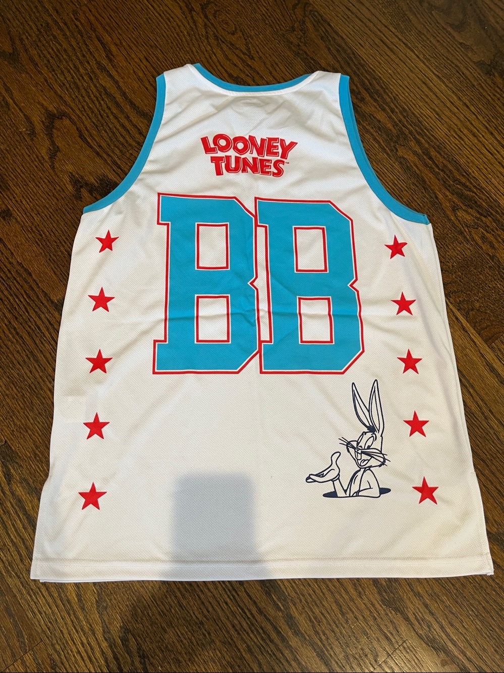 Warner Bros. Boys' White & Blue Bugs Bunny Graphic Tank Top - Picture 4 of 8